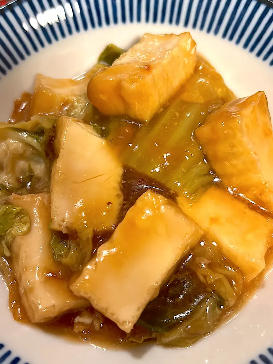 厚揚げと白菜のオイスター煮|トモさん