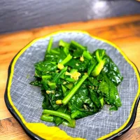 Kailan with salted fish|Simon Teeさん