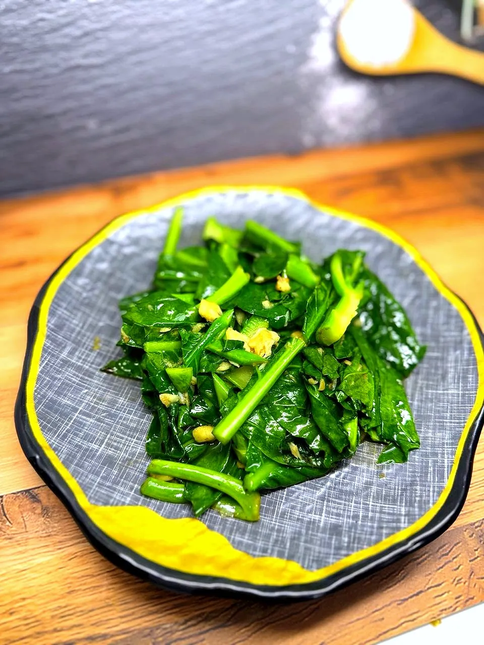 Kailan with salted fish|Simon Teeさん
