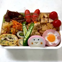 2025年6月6日　オレ弁当♪|クッキングおやぢさん