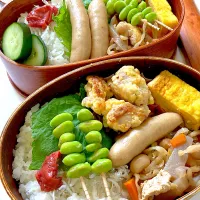 枝豆串がポイント！リメイクお弁当|リラさん