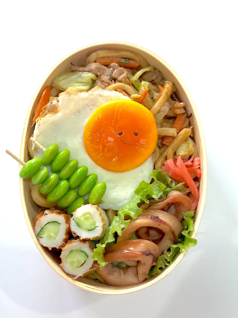 焼きうどん×JK弁当|かなんさん