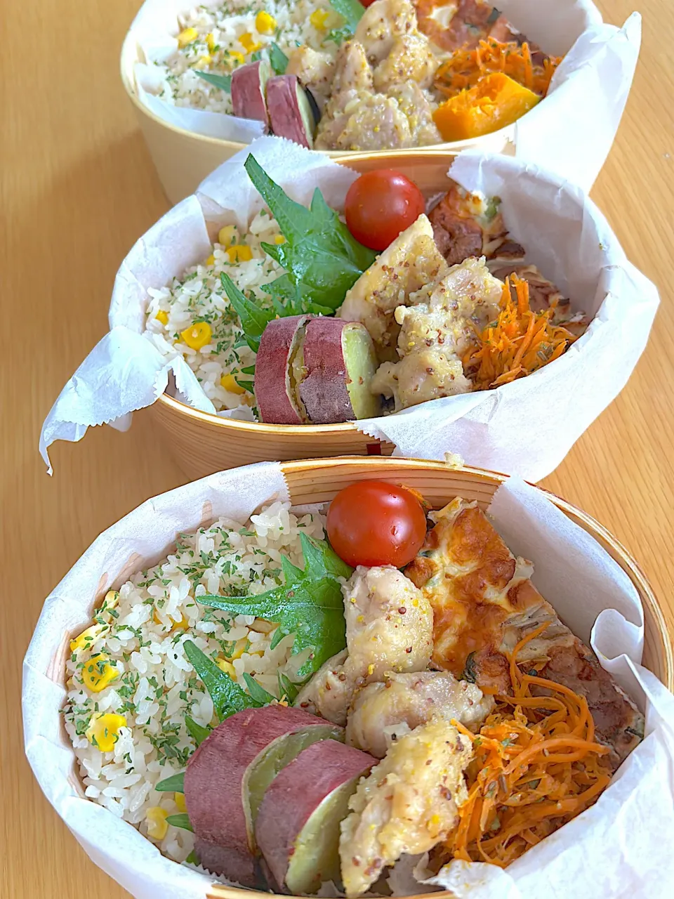 ハニーマスタードチキン弁当|hiro♪kouさん