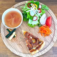 ヤングコーンと厚揚げのキッシュ|maSami＊さん