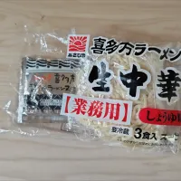 夜勤明けの食事メニューは頂き物の喜多方ラーメン業務用でつけ麺|Tarou  Masayukiさん