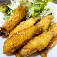 手羽中の甘辛揚げ|とっしぃさん