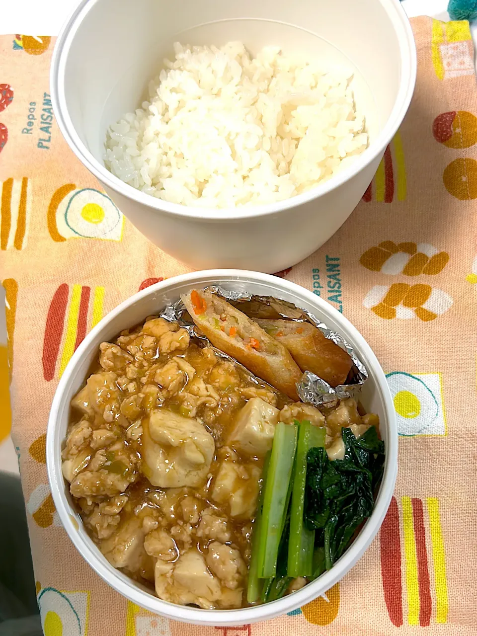 醤油麻婆豆腐弁当|nanaeさん