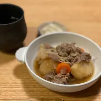 きたあかりで作った肉じゃが|かなさん