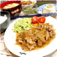 豚の生姜焼き|亜矢子さん