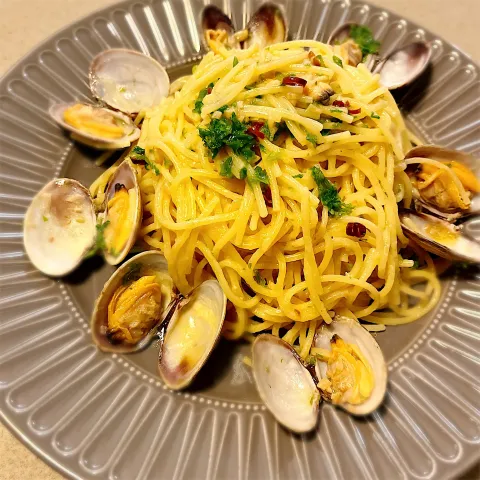 「唐がらし」を使ってみたSnapdishの料理・レシピ写真:ボンゴレ・ビアンコ