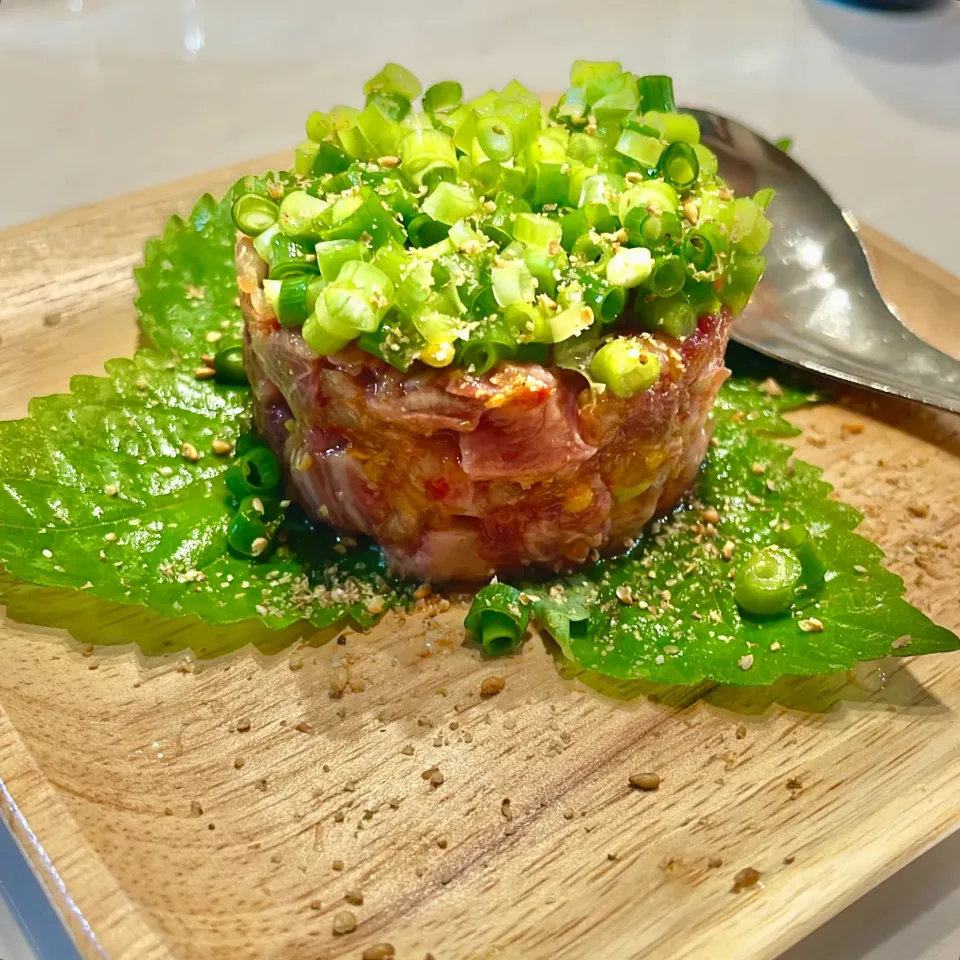 馬肉のタルタル|ぎんさん
