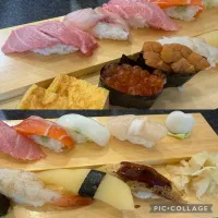 昨日は在宅勤務。ご近所ランチは鮨をチョイス。美味しくいただきました。|sniper66さん