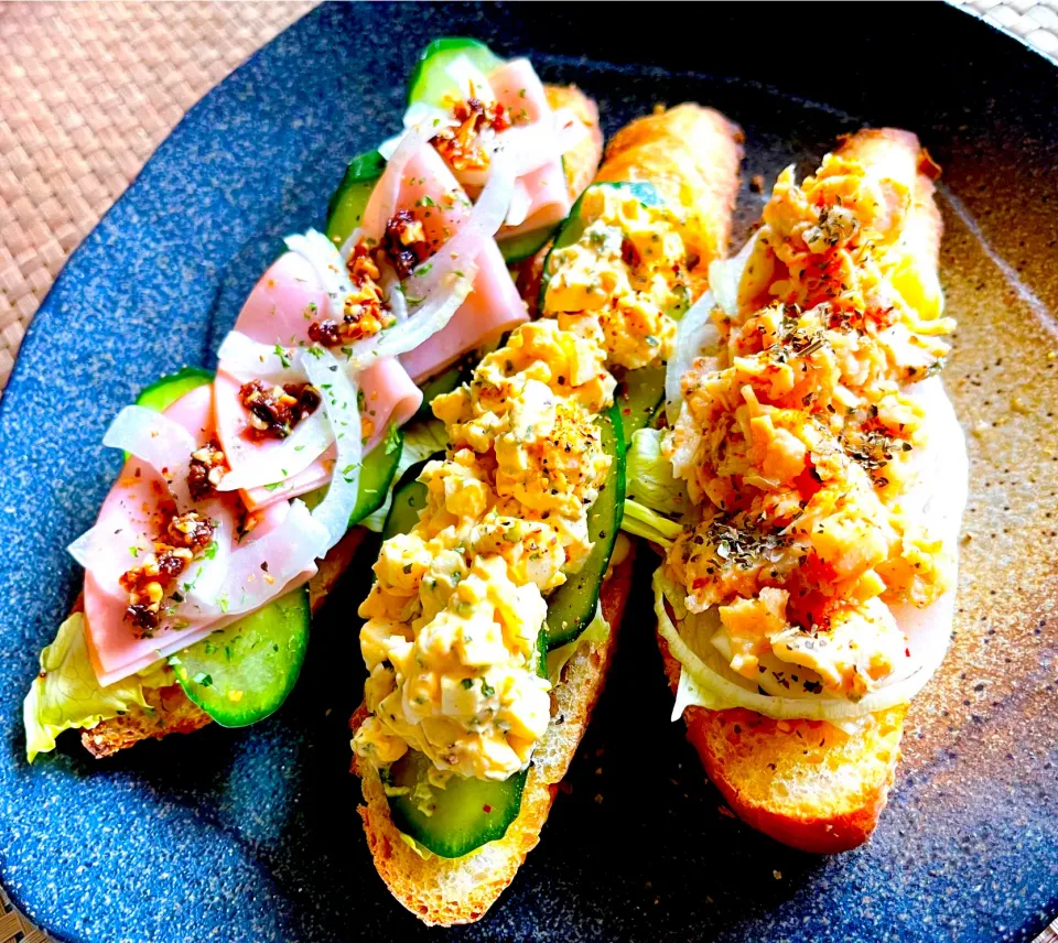 タルティーヌ🥖3種deランチ|KANAさん