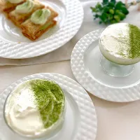 抹茶ババロア|花🍀さん