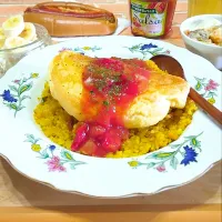 モンサンミッシェル風オムレツ
