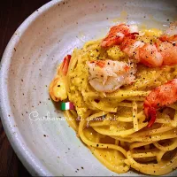海老カルボナーラ🇮🇹