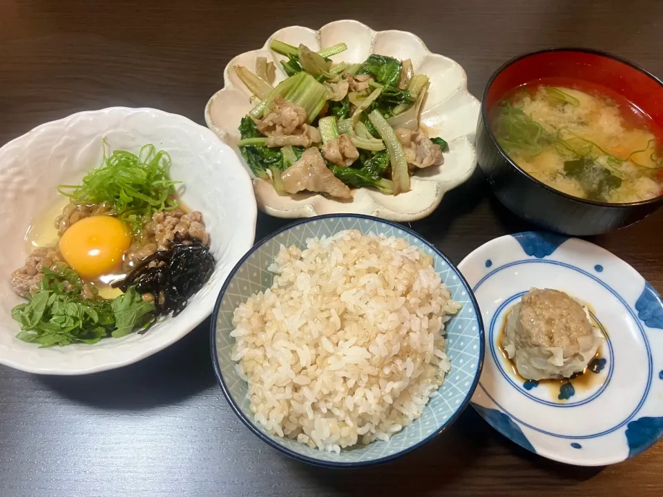 地味な晩ご飯|tatsuponさん
