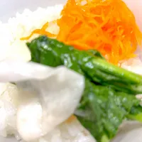 キャロットラペとカブの漬物