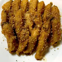 手羽中唐揚げ　〜甘酢ソース〜|心に七つの傷の男さん