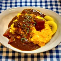 オムカレー|なか★やまさん