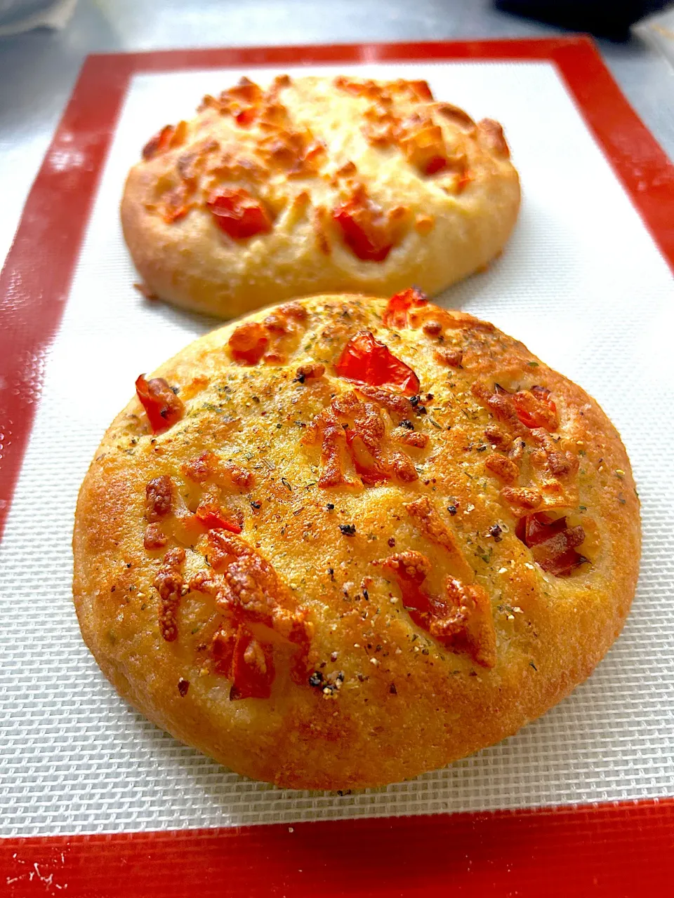 玄米フォカッチャ🥪|🍊🍒ユッキー🎂🍞🍲さん
