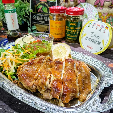 「青唐がらしカット（酢漬）」を使ってみたSnapdishの料理・レシピ写真:🌏「世界の食卓探検隊」🇱🇦ラオス料理
【🇱🇦ティエオソム】(ラオス風チリソース)