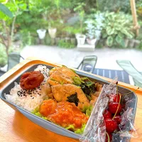 息子のお弁当🍴😋|ゆき茶❁⃘*.ﾟさん