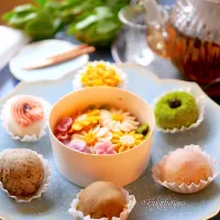 おうち花絞り和菓子|kukulutomo ❁𓎪 ⡱𓎩‎𐩢𐩺𓎪 ⡱さん