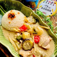 ラオス版グリーンカレー🇱🇦グェン キョワン🍛