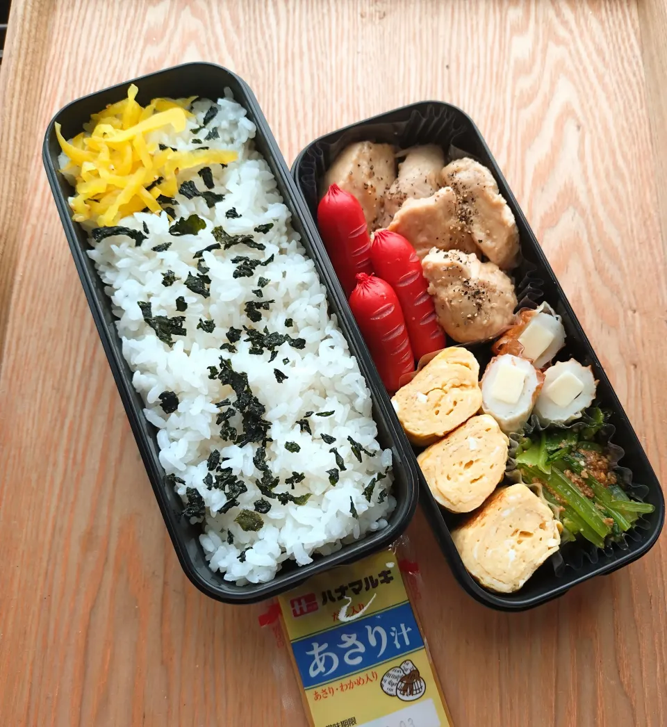 むね肉の蒸籠蒸し弁当|みわさん