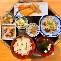 週末限定のお店で和食膳|akopeko ◡̈⋆さん