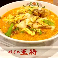 餃子の王将で豚辛ラーメン|akopeko ◡̈⋆さん