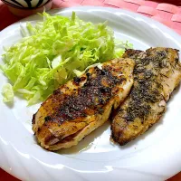 味のハーブ焼き 意外と肉厚だった😋| ゼニコさん