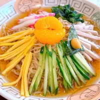 2025/06/08 横手名物 三角そば屋の冷やし中華|Blueberry🫐さん