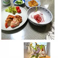 晩ごはん🍺| あっつさん