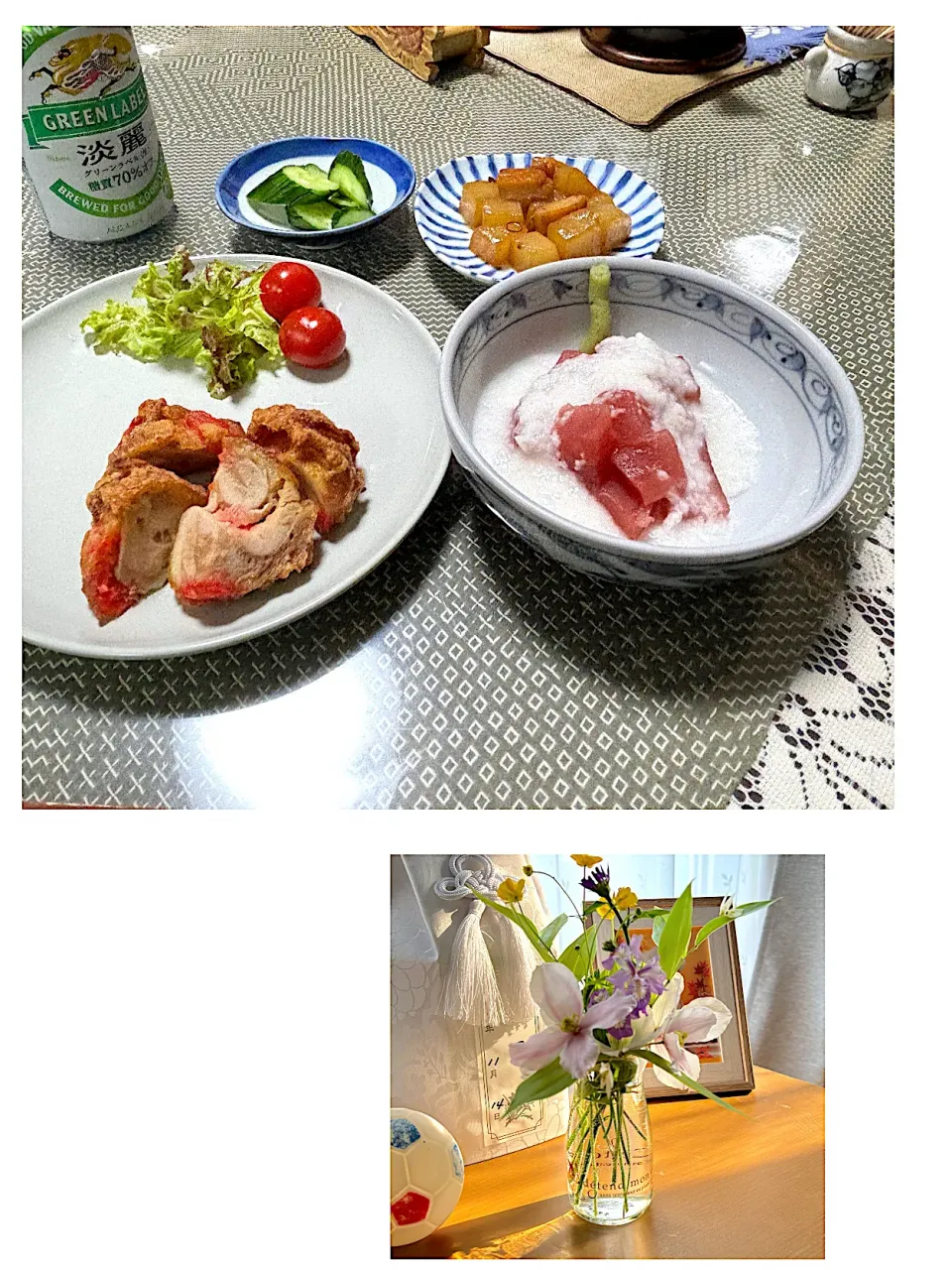晩ごはん🍺|あっつさん