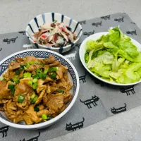 「ぶた丼」