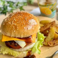 チーズバーガー🍔