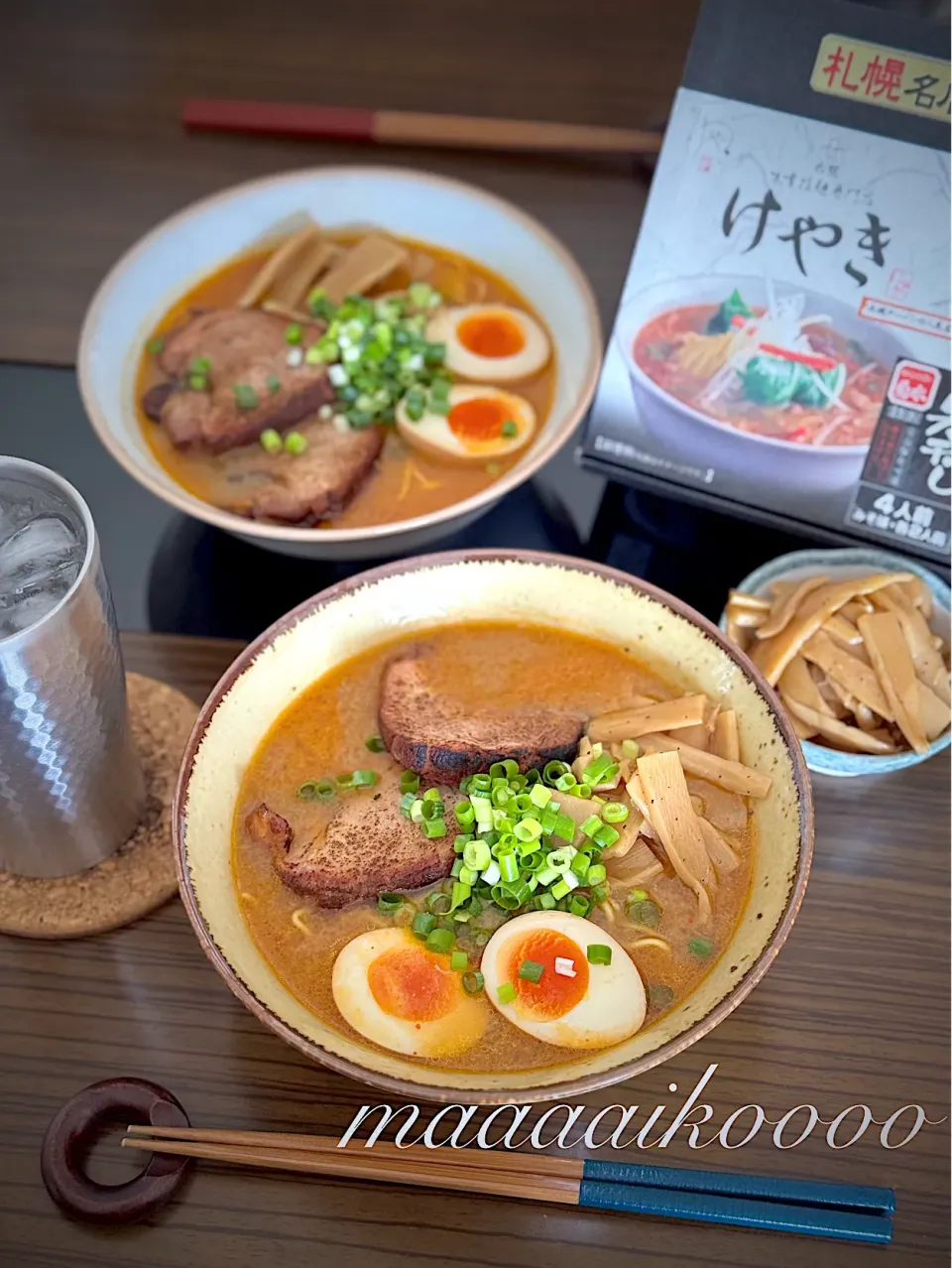 日曜日のお昼ごはん🍜🍥|マイコさん