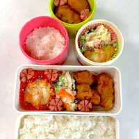 ポテサラ弁当。娘弁当。| ゆーこ。さん