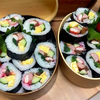 海苔巻き弁当|masasho's momさん