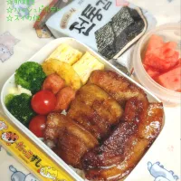 中３男子弁当|ひかまむさん