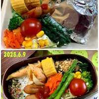 夫婦弁当🍱|がおりんさん