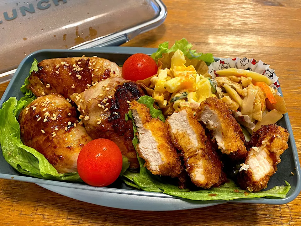 男子高校生　お弁当🍙|akiさん
