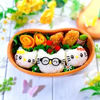 キティちゃんおにぎり弁当|sachikoさん