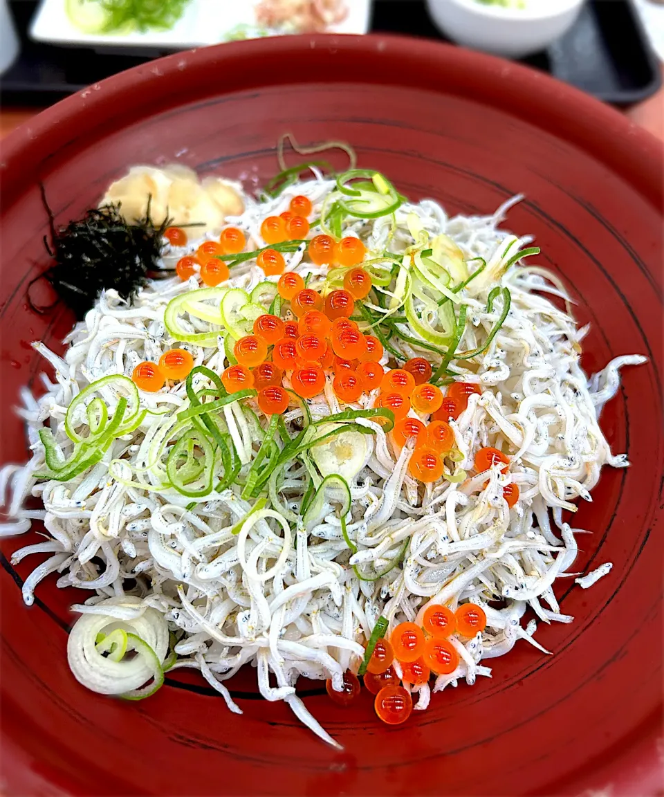 しらすいくら丼|ｙａｋｋｏさん
