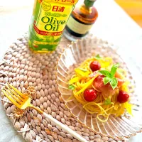 冷製パスタ　トマトバルサミコマリネ| Tomoさん
