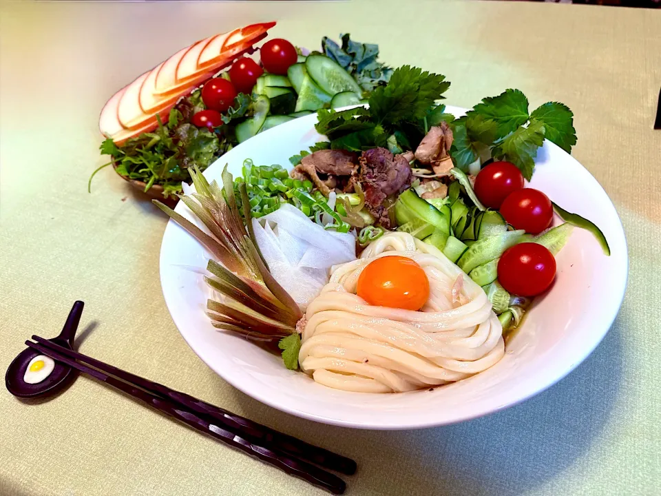 彩薬味うどん|マニラ男さん