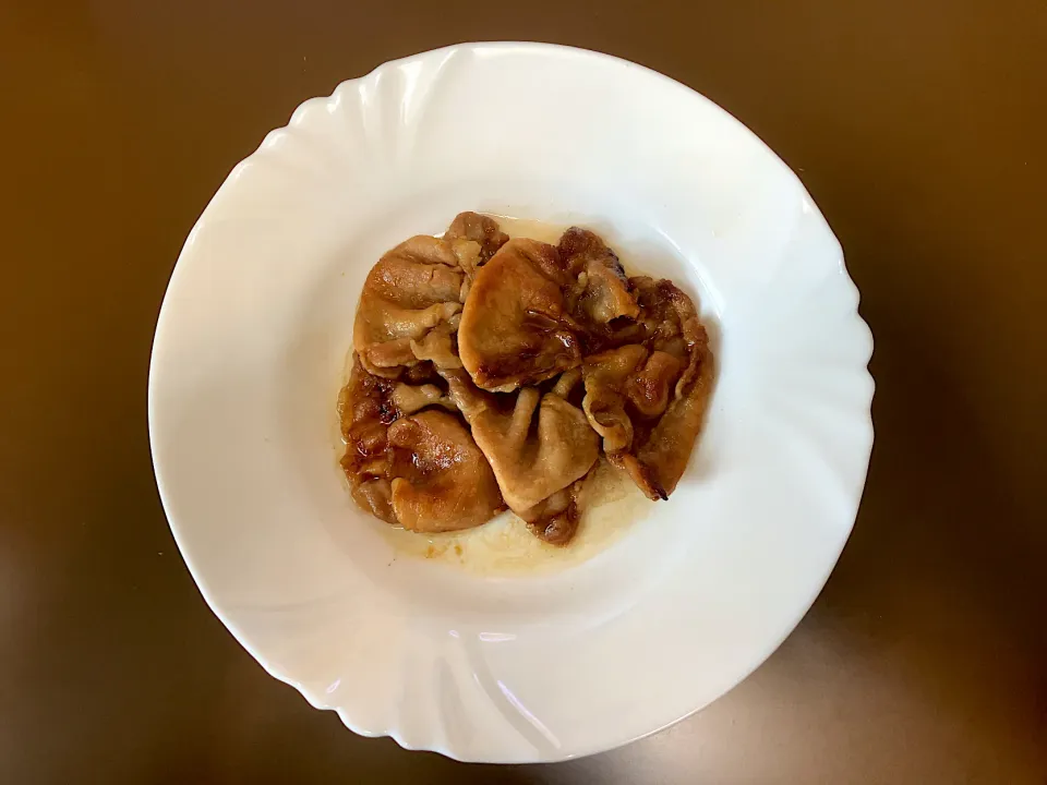 HOME 豚肉の生姜焼き|ばーさんさん