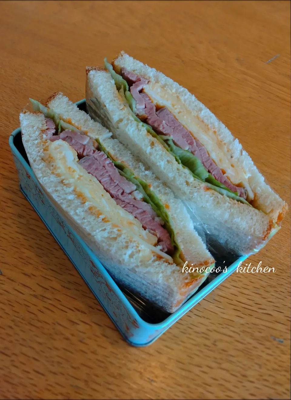 河内鴨のローストサンド|kinocooさん